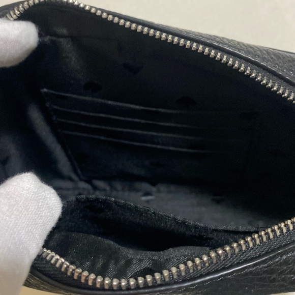 KATE SPADE Women's Rectangular Full Pebble Grain Leather Crossbody Handbag - Picture 6 of 9